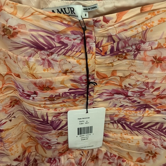 Fie Floral Silk Maxi Skirt by AMUR - Picture 9 of 10